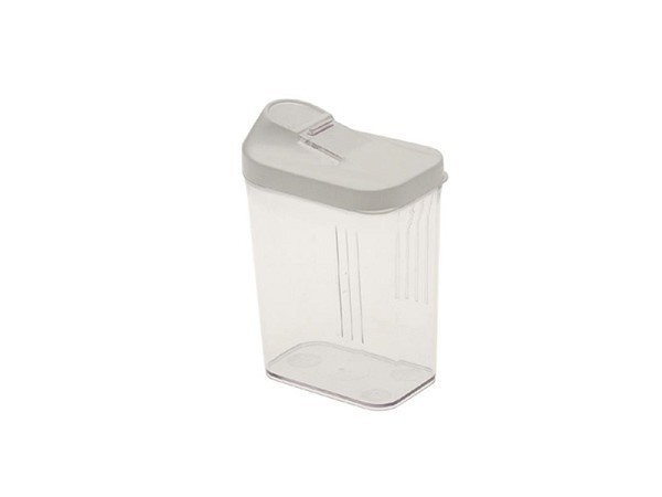 Keeeper Strooibus 0,25L 6,5x4x12cm wit/transparant