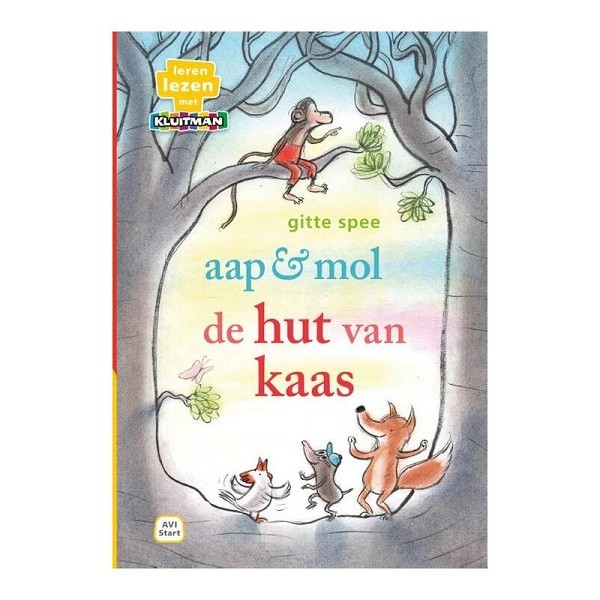 Kluitman Aap & Mol De hut van kaas (AVI Start)