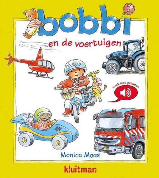 Kluitman Bobbi en de voertuigen geluidenboek