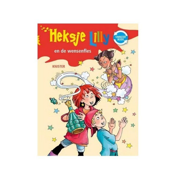 Kluitman Heksje Lilly en de vampier met de wiebeltanden / De wensenfles omkeerboek