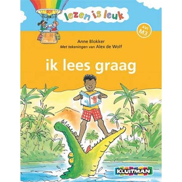 Kluitman Lezen is leuk  ik lees graag (AVI M3)