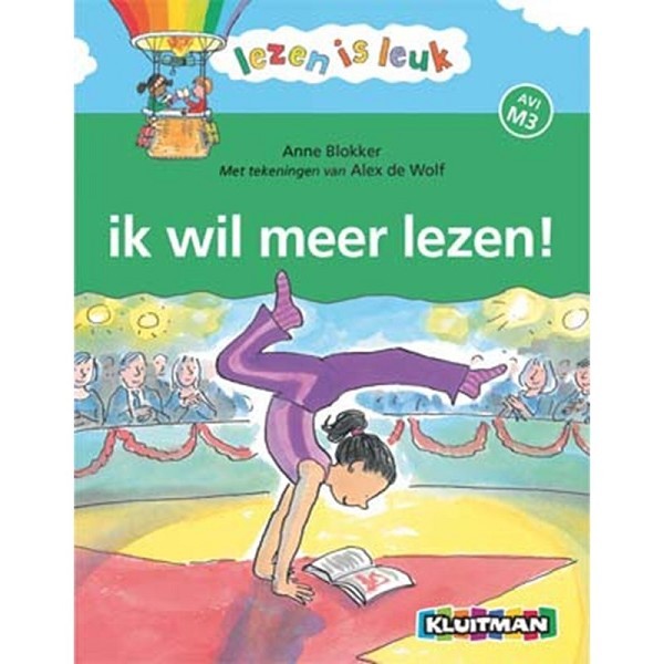 Kluitman Lezen is leuk  ik wil meer lezen (AVI M3)