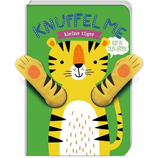 Knuffel Me - Kleine tijger- Lief voorleesboekje-kartonboekje