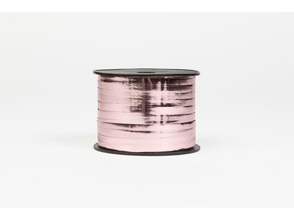 Krullint 250mx5mm metallic rose goud