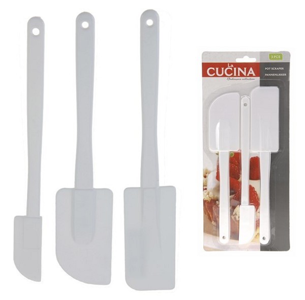 La Cucina Pannenlikker set a 3 stuks