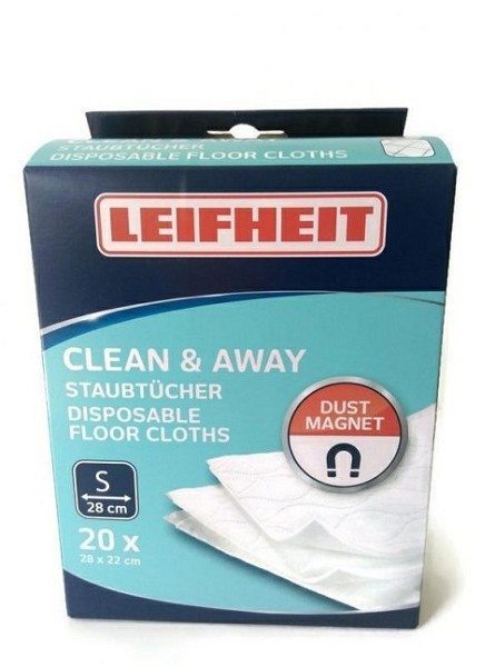 Leifheit Clean & away stofdoek 28x22cm 20 stuks