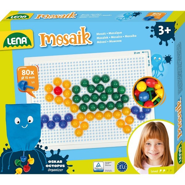 Lena Mozaïek Set Color 80pcs 15mm