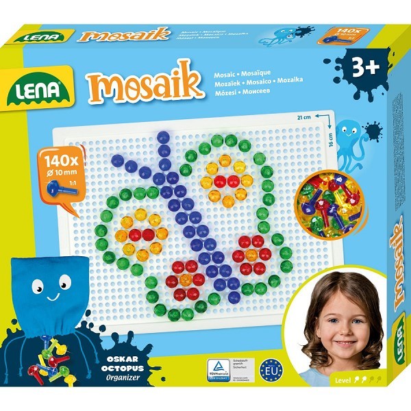 Lena Mozaïek Set Transparant 140pcs 10mm