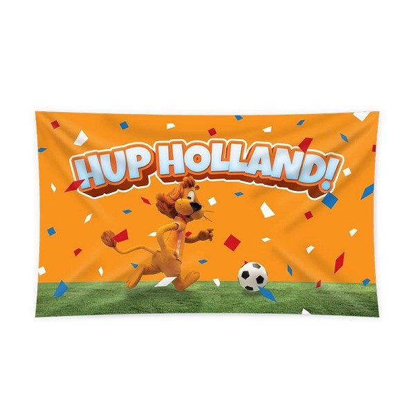 Loeki - XXL Gevelvlag oranje 90x150cm