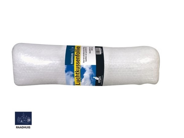 Luchtkussenfolie Rol 50cmx5mtr Raadhuis Bubble wrap