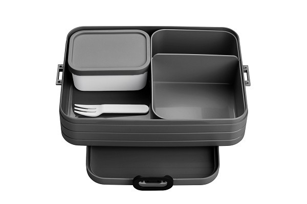 Mepal bento lunchbox take a break large nordic black