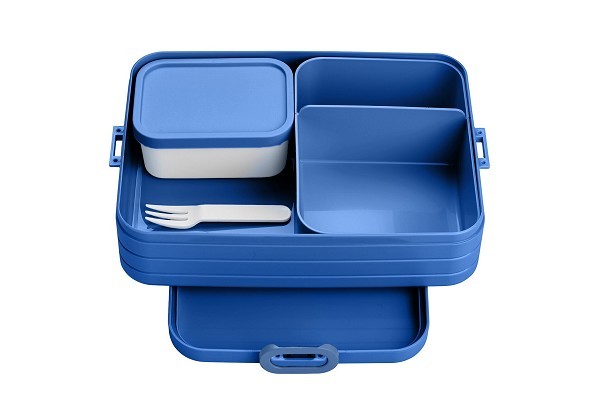 Mepal bento lunchbox take a break large vivid blue