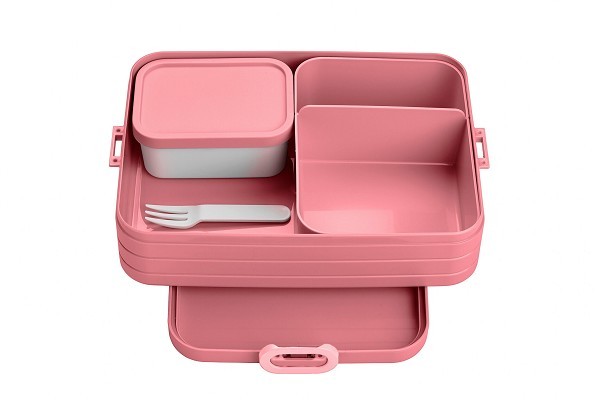 Mepal bento lunchbox take a break large vivid mauve