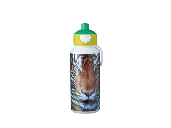 Mepal Drinkfles pop-up Animal Planet tijger 400ml