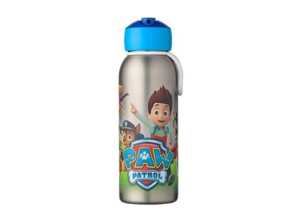 Mepal Isoleerfles flip-up campus 350 ml - paw patrol. Blijft 9 uur hot en 12 uur koud