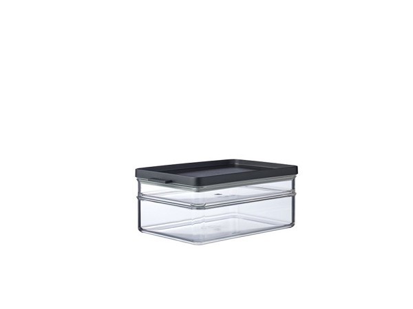 Mepal koelkastdoos omnia ontbijt duo - zwart 21,9x14,9x9,4cm 500 ml + 1200 ml