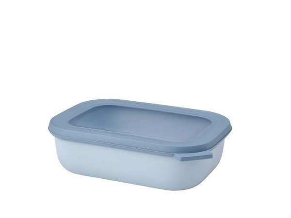 Mepal Multikom cirqula rechthoekig 1000ml - nordic blue 21,2x16,2x6,1cm