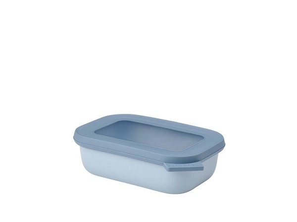 Mepal Multikom cirqula rechthoekig 500ml - nordic blue 17,6x12,6x5,1cm