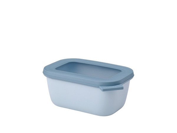 Mepal Multikom cirqula rechthoekig 750ml - nordic blue 17,6x12,6x7,5cm