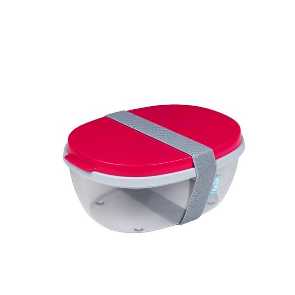 Mepal saladbox ellipse - nordic red