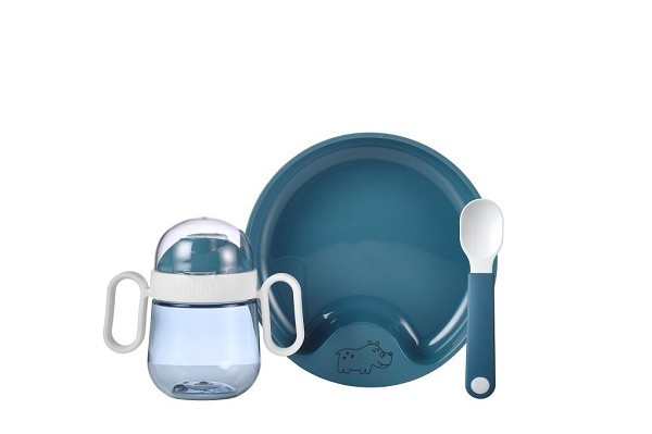 Mepal set babyservies mio 3-delig - deep blue