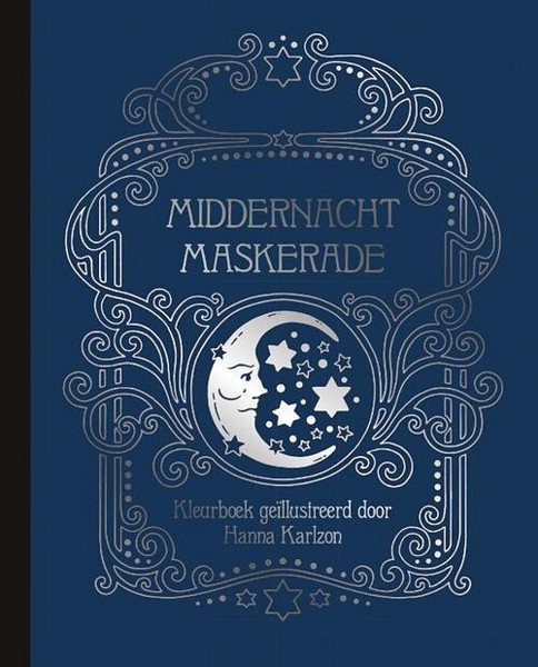 Middernacht Maskerade kleurboek voor volwassenen 64 blz Paperback