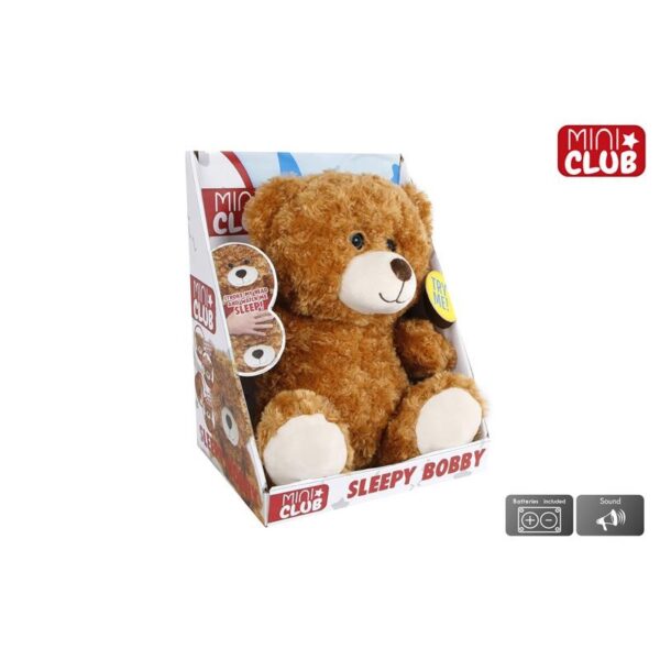 Mini Club Interactieve Beer Sleepy Bobby Pluche 34cm