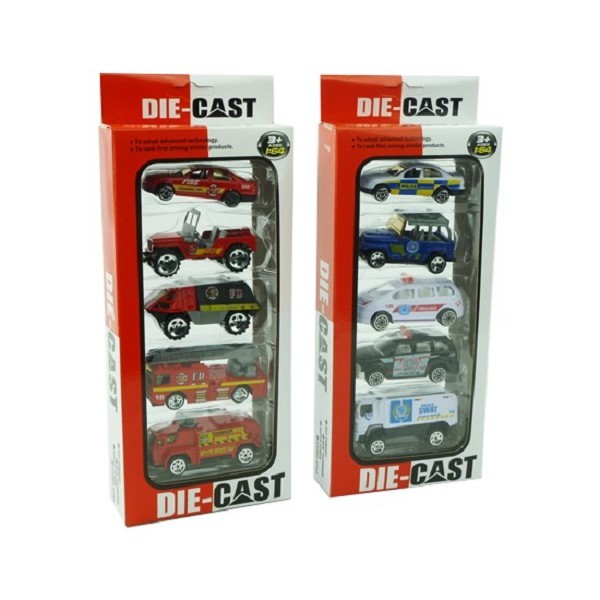 Modelsportautootjes DieCast 1:87 pak a 5 stuks. Assorti samenstelling. 4 verschillende samenstellingen.