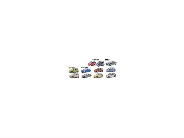 New Ray 1:43 European Cars (asst)