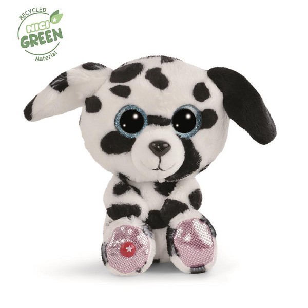 NICI Glubschis knuffel Dalmatiër Dottino 15cm Green collectie