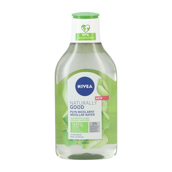 Nivea Micellair Water Naturally Good Aloe Vera 400ml