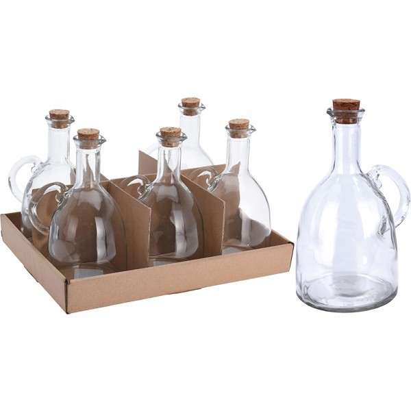 Olie/azijn fles glas 500ml