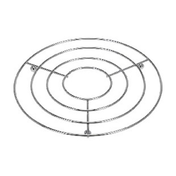 Onderzetter chroom 20cm