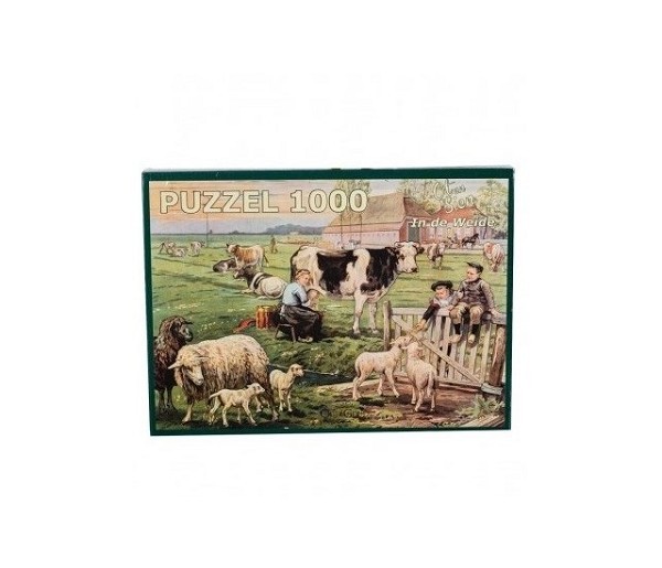 Ot en sien puzzel - In de weide 48x68cm