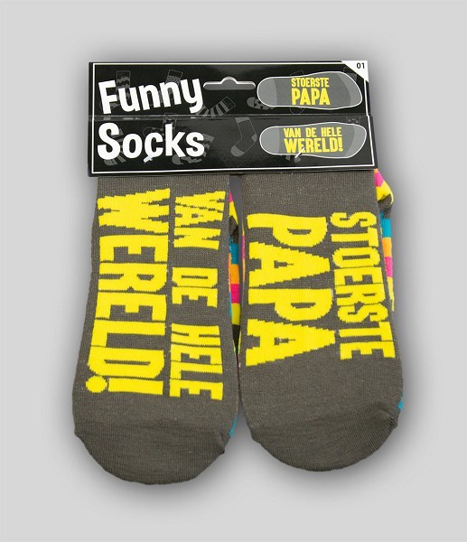 Paperdreams Funny socks - Stoerste papa