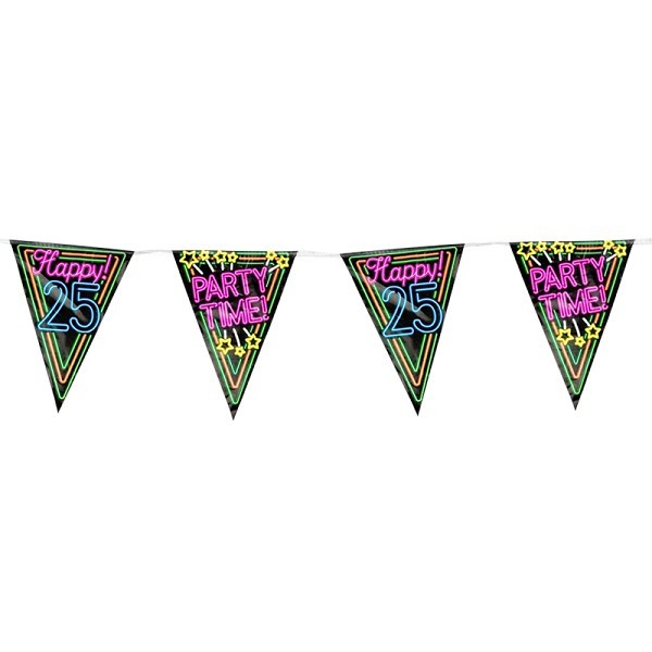 Paperdreams Neon party flag - 25