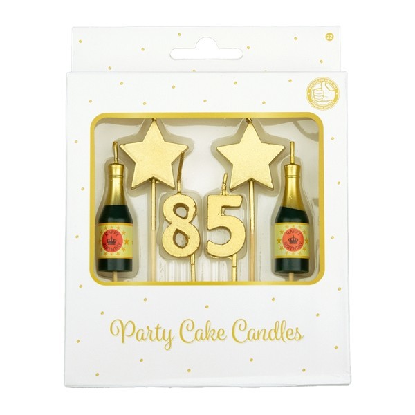 Paperdreams Party cake candles - 85 jaar