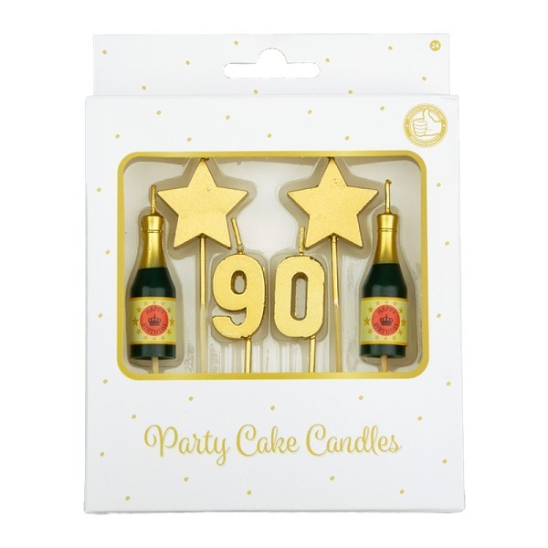 Paperdreams Party cake candles - 90 jaar