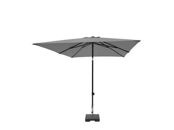 Parasol MORAIRA PUSH-UP vierk. 230x230cm met tilt-functie sage groen