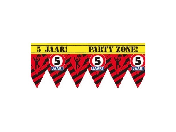 Party Tape - 5 jaar 12 meter