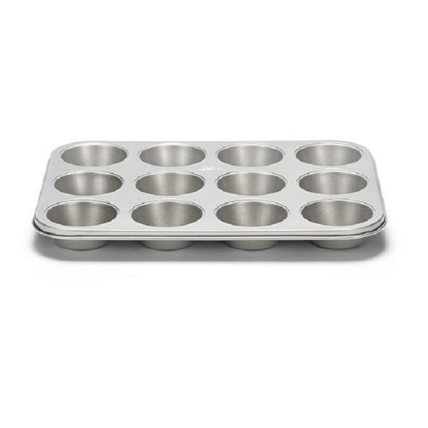 Patisse SilverTop muffinvorm 12-vaks antikleef 35x27cm