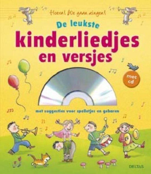 pDe leukste kinderliedjes en versjes + CD/p