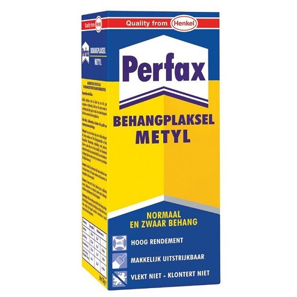 Perfax behangplaksel metyl voor normaal en zwaar behang 125gr