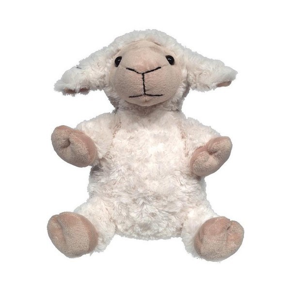 Pluche schaap 25cm wit