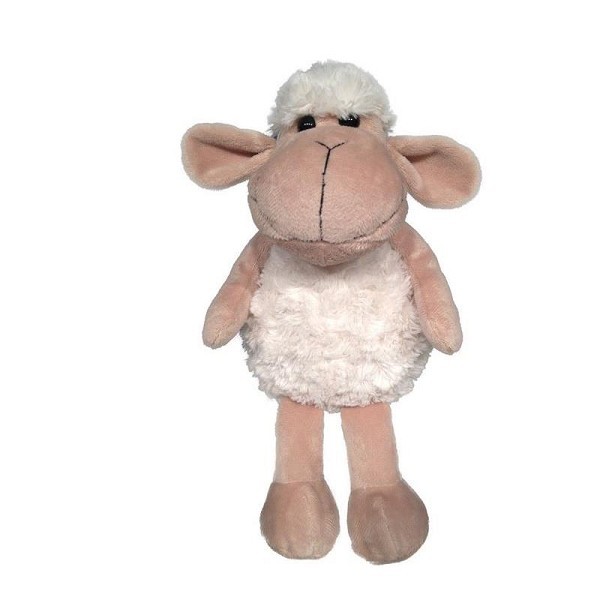 Pluche schaap zittend 30cm