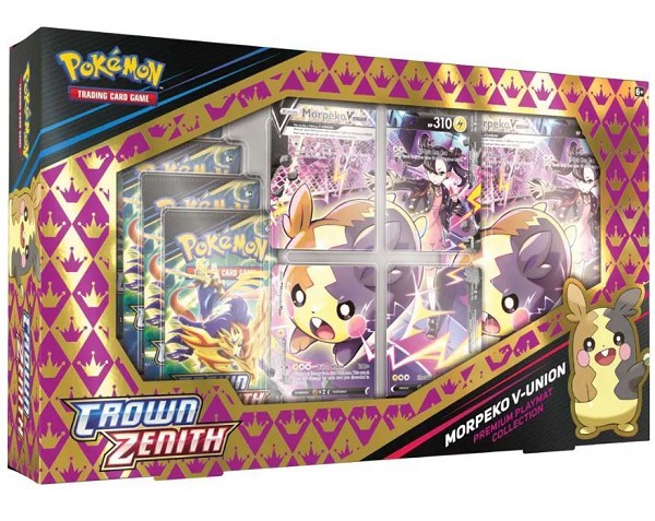 Pokémon TCG Crown Zenith Morpeko V-Union Box