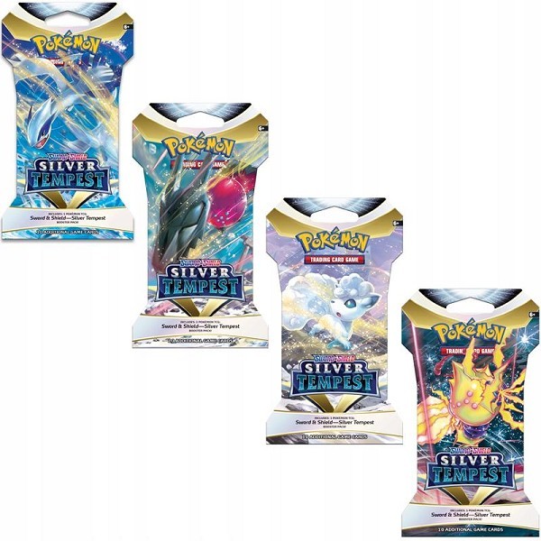 Pokémon TCG Sword & Shield Silver Tempest Sleeved Booster