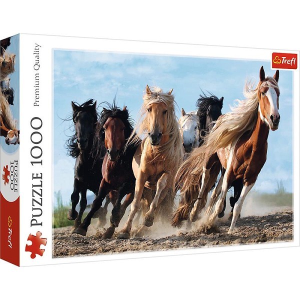 Puzzel Galopperende paarden 1000 stukjes