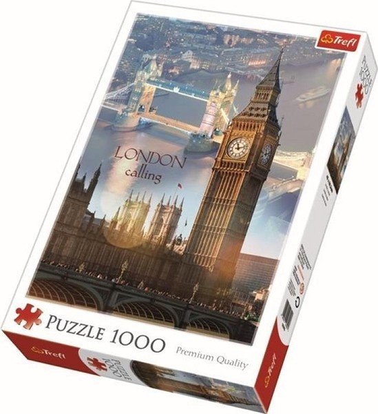 Puzzel Londen bij zonsondergang 1000 stukjes