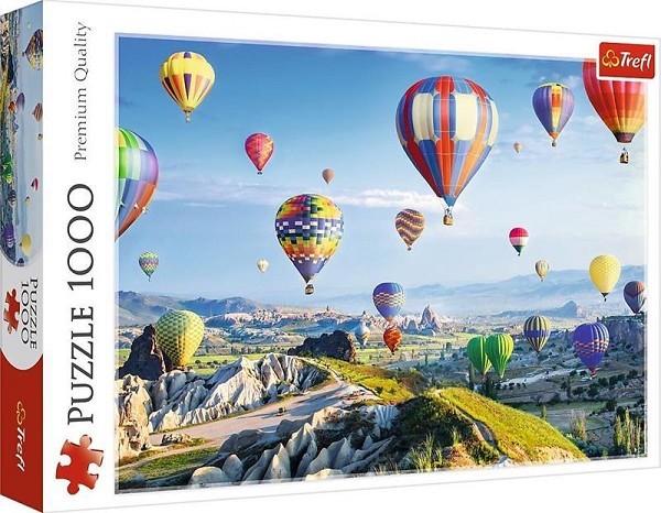 Puzzel Uitzicht over Cappadocie 1000 stukjes